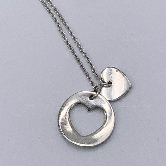 Authentic Tiffany & Co Silver Heart Necklace - Picture 6 of 10